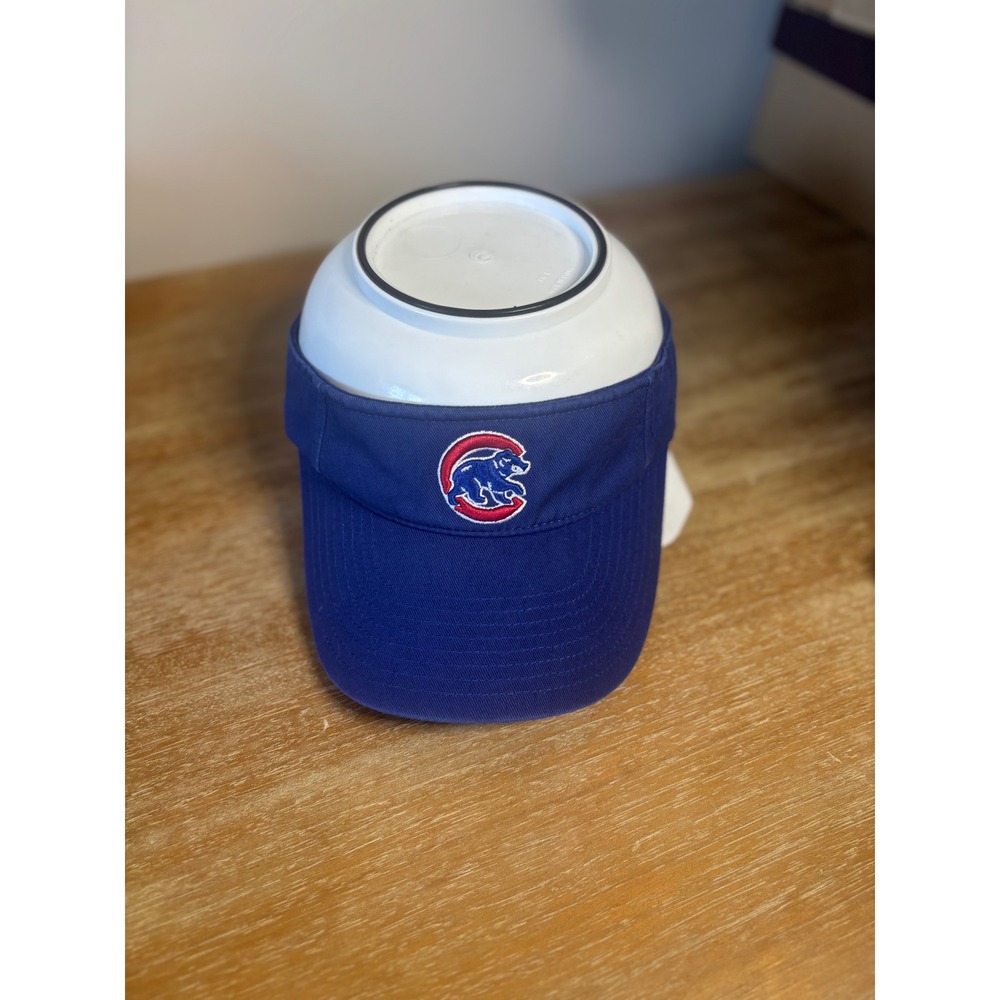 47 Brand Chicago Cubs‎ Royal Blue Embroidered Logo Visor Adjustable One Size